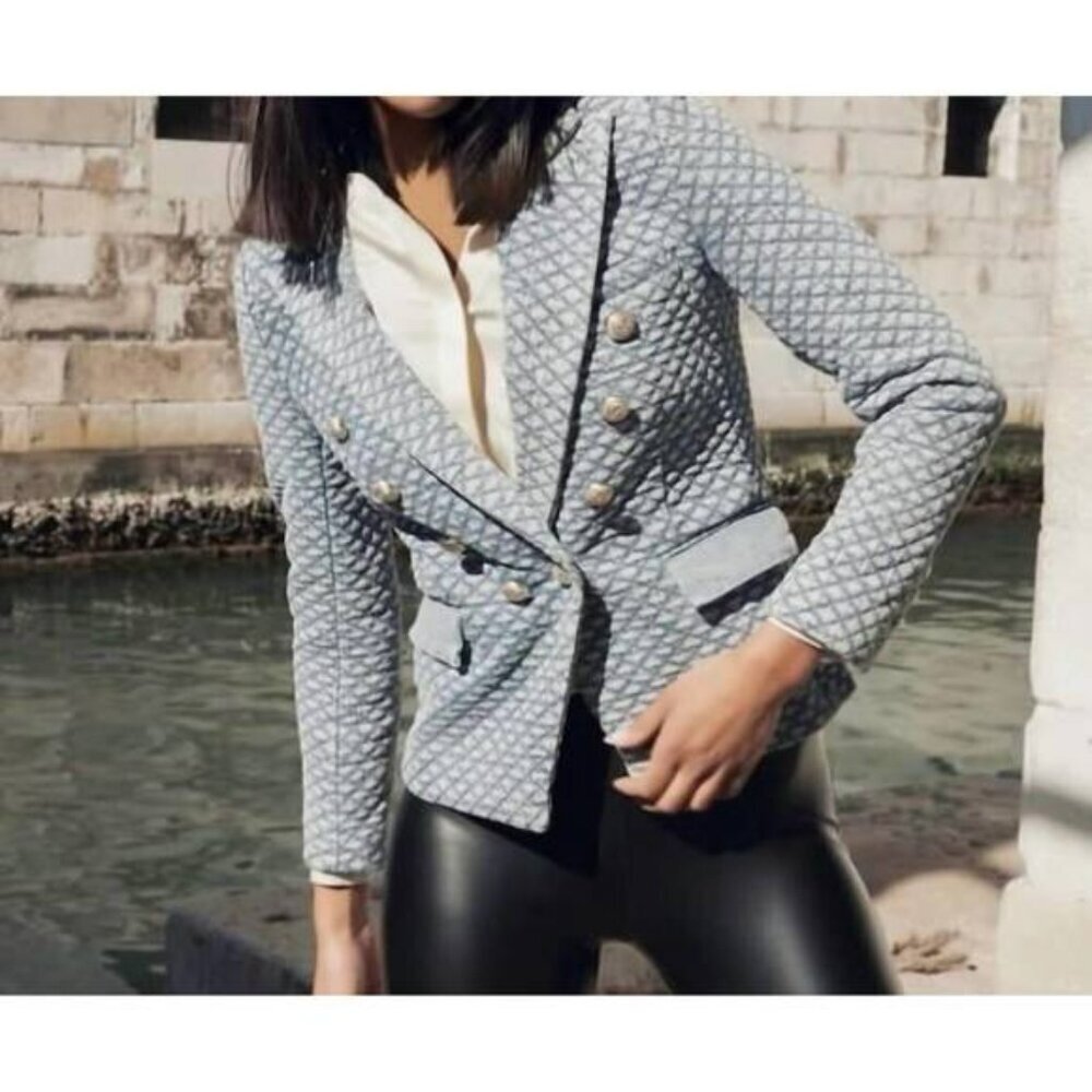 GENERATION LOVE jessie jacket in vintage Size M Light Blue